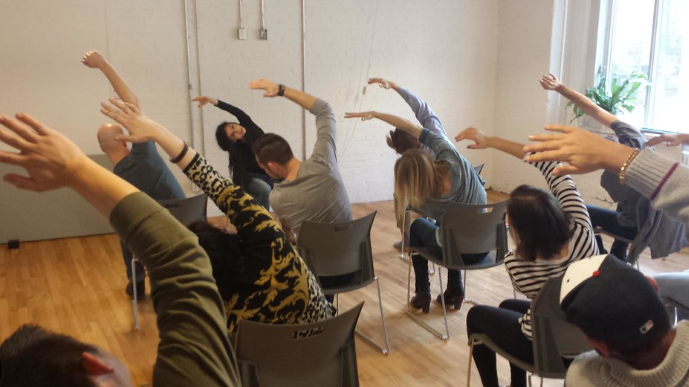 Atlanta Chair Yoga Classes for Offices | Onsite Wellness Yoga