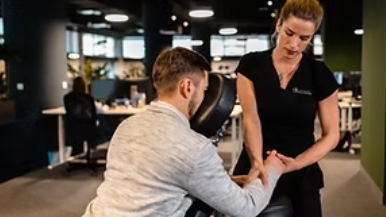Convention Chair Massage Atlanta | Trade Show Massage Services